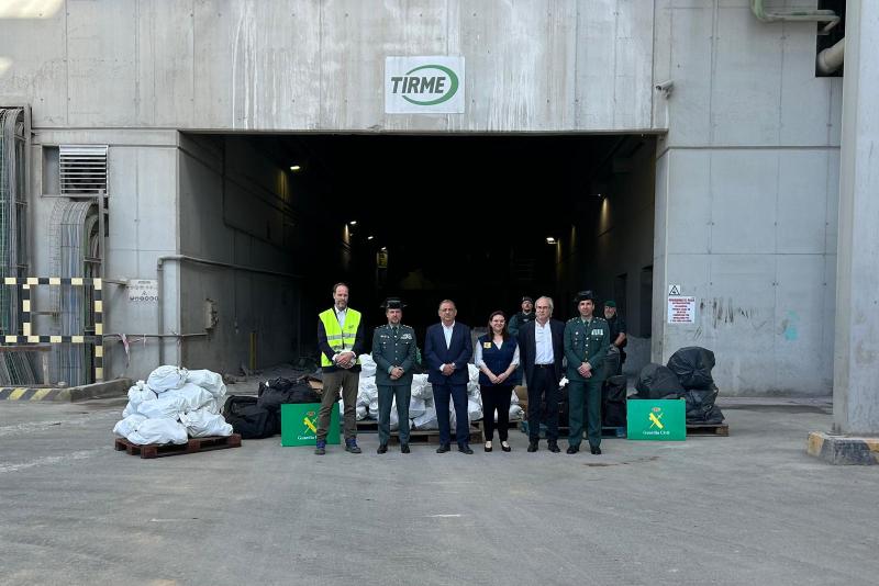 La Delegació del Govern a les Illes Balears ha destruït 1,3 tones de droga a Son Reus (Palma) 